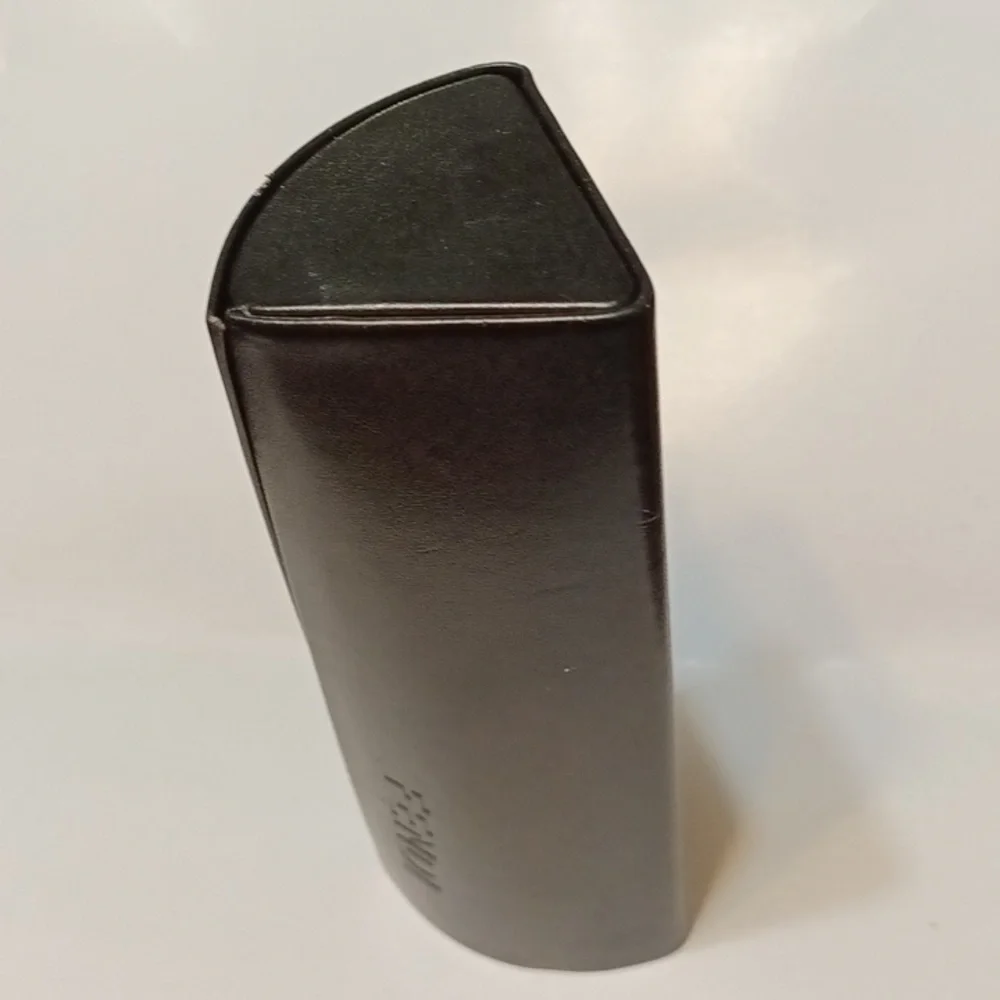 FENDI Eyewear glasses case hardshell triangle black optical protection storage
